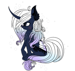 Size: 1470x1388 | Tagged: safe, artist:galaxyswirlsyt, derpibooru import, oc, oc only, oc:shimmering moon, alicorn, bat pony, bat pony alicorn, pony, alicorn oc, bat wings, blushing, curved horn, ear fluff, female, jewelry, mare, necklace, simple background, sitting, solo, transparent background