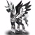 Size: 1250x1250 | Tagged: safe, derpibooru import, oc, oc:king yang, alicorn, armor, black and white, chest plate, concept art, crown, fantasy class, grayscale, guardian, helmet, horn, jewelry, king, knight, male, monochrome, regalia, ruler, stallion, warrior, wings, yin-yang