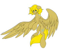 Size: 983x812 | Tagged: safe, artist:noira, derpibooru import, oc, oc only, oc:winds (old version), pegasus, pony, flying, simple background, solo