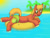 Size: 4032x3024 | Tagged: safe, artist:tacomytaco, derpibooru import, big macintosh, earth pony, pony, clothes, inner tube, male, solo, speedo, swimsuit, water