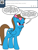 Size: 600x800 | Tagged: safe, artist:dekomaru, derpibooru import, oc, oc:windy, pegasus, pony, ask, blushing, female, mare, solo, tumblr, tumblr:ask twixie