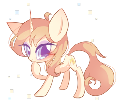 Size: 1024x931 | Tagged: safe, artist:riouku, derpibooru import, oc, oc only, oc:peachy cream, pony, unicorn, blushing, female, mare, simple background, solo, transparent background