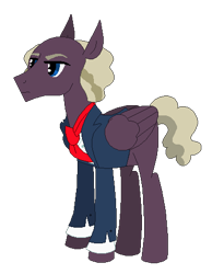 Size: 396x484 | Tagged: safe, artist:moonlightthegriffon, derpibooru import, pegasus, pony, aramaki, base used, ghost in the shell, male, ponified, simple background, solo, stallion, transparent background