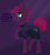 Size: 950x1048 | Tagged: safe, artist:fuzzypones, derpibooru import, fizzlepop berrytwist, tempest shadow, my little pony: the movie, :p, armor, blushing, colored, eye scar, female, scar, silly, solo, teenager, tongue out