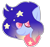 Size: 1324x1256 | Tagged: safe, artist:venomns, derpibooru import, oc, oc:digi, pony, bust, portrait, simple background, solo, starry eyes, transparent background, wingding eyes