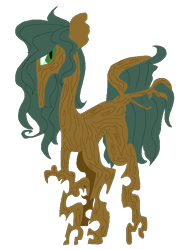 Size: 599x812 | Tagged: safe, artist:goatpaste, derpibooru import, oc, oc only, changepony, interspecies offspring, offspring, parent:cheese sandwich, parent:queen chrysalis, parents:cheesalis, simple background, solo, transparent background