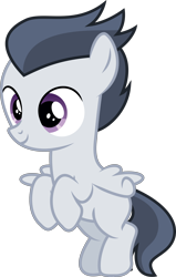 Size: 4122x6498 | Tagged: safe, artist:sinkbon, derpibooru import, rumble, pegasus, pony, marks and recreation, absurd resolution, colt, cute, flying, male, rumblebetes, simple background, smiling, solo, transparent background, vector