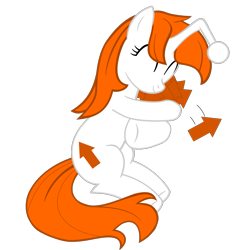 Size: 1365x1365 | Tagged: safe, artist:kody02, artist:xyotic, derpibooru exclusive, derpibooru import, edit, oc, oc:karma, pony, unicorn, .svg available, cute, hug, reddit, simple background, sitting, smiling, svg, transparent background, upvote, vector