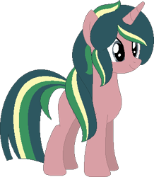 Size: 348x400 | Tagged: safe, artist:lilygarent, derpibooru import, oc, oc:treestar, pony, unicorn, base used, female, mare, offspring, parent:timber spruce, parent:twilight sparkle, parents:timbertwi, simple background, solo, transparent background