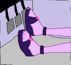 Size: 640x589 | Tagged: safe, artist:ilaria122, derpibooru import, sci-twi, twilight sparkle, better together, equestria girls, feet, legs, pedal, pictures of legs, sandals, story in the comments