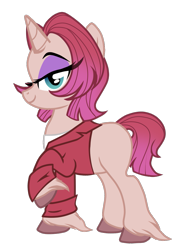 Size: 921x1257 | Tagged: safe, artist:xxmissteaxx, derpibooru import, oc, pony, unicorn, clothes, female, mare, raised hoof, simple background, solo, transparent background, unshorn fetlocks