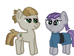 Size: 800x600 | Tagged: safe, artist:nightshadowmlp, derpibooru import, maud pie, mudbriar, the maud couple, clothes, dress, female, male, maudbriar, paint.net, shipping, straight