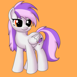 Size: 4000x4000 | Tagged: safe, artist:mewio, derpibooru exclusive, derpibooru import, oc, oc:mewio, pony, female, simple background, smiling, solo