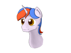 Size: 4000x3000 | Tagged: safe, artist:skyrazer, derpibooru exclusive, derpibooru import, oc, oc only, oc:free quill, unicorn, absurd resolution, bust, male, multicolored hair, simple background, stallion, transparent background