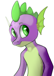 Size: 1000x1400 | Tagged: safe, artist:veracon, derpibooru import, spike, dragon, older, older spike, simple background, solo, transparent background