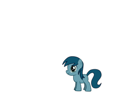 Size: 3320x2600 | Tagged: safe, anonymous artist, derpibooru import, ember (g1), earth pony, pony, pony creator, g1, blank flank, female, filly, g1 to g4, generation leap, simple background, solo, transparent background
