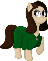 Size: 857x1078 | Tagged: safe, alternate version, artist:malte279, derpibooru import, oc, oc:inky page, earth pony, pony, free to use, npc, pen and paper rpg, raised hoof, simple background, transparent background, vector