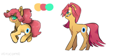 Size: 1500x690 | Tagged: safe, artist:veracon, derpibooru import, oc, oc only, cyclops, earth pony, pony, blushing, grin, smiling, solo