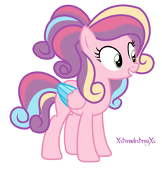 Size: 2104x2280 | Tagged: safe, artist:xxparadoxponyxx, derpibooru import, oc, oc:cherry bloom, offspring, parent:big macintosh, parent:princess cadance, parents:cadmac, solo