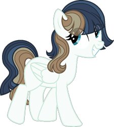 Size: 655x728 | Tagged: safe, artist:xxriverdreamxx, derpibooru import, oc, oc only, my little pony: the movie, magical lesbian spawn, offspring, parent:coloratura, parent:songbird serenade, parents:colorenade, simple background, solo, transparent background