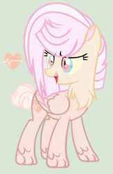 Size: 1224x1880 | Tagged: safe, artist:starfalldawn, derpibooru import, oc, oc:heart attack, hybrid, female, interspecies offspring, offspring, parent:discord, parent:fluttershy, parents:discoshy, simple background, solo