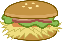 Size: 4816x3184 | Tagged: safe, artist:drakizora, derpibooru import, burger, food, hay burger, no pony, resource, simple background, transparent background, vector