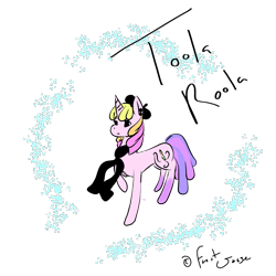 Size: 1000x1000 | Tagged: safe, artist:royalgummy, derpibooru import, toola roola, g3.5, g3.5 to g4, generation leap, simple background, solo, transparent background, unicorn toola roola