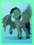 Size: 600x800 | Tagged: safe, artist:soulfulmirror, derpibooru import, oc, oc:target strike, pegasus, pony, male, one eye closed, solo, spread wings, stallion, unshorn fetlocks, wings, wink