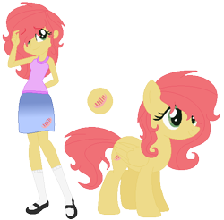 Size: 558x548 | Tagged: safe, artist:joystick12, derpibooru import, oc, oc only, pegasus, pony, equestria girls, adoptable, base used, female, hair over one eye, mare, offspring, parent:bulk biceps, parent:fluttershy, parents:flutterbulk, simple background, solo, transparent background