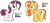 Size: 896x420 | Tagged: safe, artist:sleppchocolatemlp, derpibooru import, oc, oc only, pegasus, pony, unicorn, base used, blaze (coat marking), duo, female, mare, next generation, offspring, parent:fire streak, parent:starlight glimmer, parent:sunburst, parent:sunset shimmer, parents:starburst, parents:sunsetstreak, reference sheet, simple background, socks (coat marking), transparent background