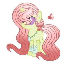 Size: 1640x1588 | Tagged: safe, artist:marielle5breda, derpibooru import, oc, changepony, hybrid, female, offspring, parent:princess celestia, parent:thorax, parents:thoralestia, simple background, solo, transparent background