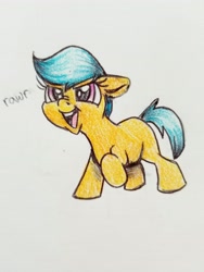 Size: 3024x4032 | Tagged: safe, artist:smirk, derpibooru import, oc, oc only, foal, request, solo, traditional art