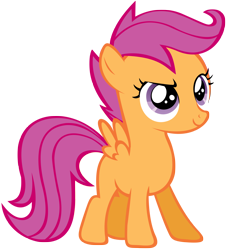 Size: 3000x3312 | Tagged: safe, artist:shelmo69, derpibooru import, scootaloo, simple background, solo, transparent background, vector