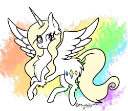 Size: 1532x1330 | Tagged: safe, artist:lceiandic, derpibooru import, oc, alicorn, alicorn oc, chest fluff, simple background, solo, transparent background