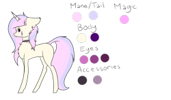 Size: 2500x1472 | Tagged: safe, artist:lceiandic, derpibooru import, oc, oc:creamberry, unicorn, reference sheet, simple background, solo, transparent background