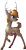 Size: 871x1652 | Tagged: safe, artist:sirzi, derpibooru import, oc, oc only, deer, original species, deer oc, fordeer, simple background, solo, transparent background