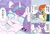 Size: 537x366 | Tagged: safe, artist:noupu, derpibooru import, princess flurry heart, sunburst, pony, unicorn, comic, japanese