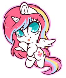 Size: 1280x1520 | Tagged: safe, artist:wickedsilly, derpibooru import, oc, oc only, oc:nekonin, alicorn, pony, alicorn oc, chibi, cute, male, simple background, stallion, tongue out, transparent background, wingding eyes