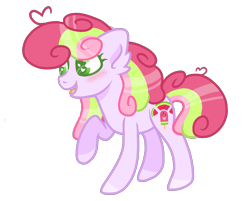 Size: 1703x1370 | Tagged: safe, artist:chococakebabe, derpibooru import, oc, oc:melon stride, earth pony, pony, female, mare, simple background, solo, transparent background