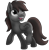 Size: 2252x2280 | Tagged: safe, artist:theshadowstone, derpibooru import, oc, oc only, oc:shadowstone, pegasus, pony, missing cutie mark, raised hoof, simple background, smiling, solo, transparent background