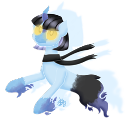 Size: 1980x1869 | Tagged: safe, artist:spokenmind93, derpibooru import, oc, oc only, ghost pony, pony, unicorn, female, glowing eyes, lampent, mare, pokémon, ponified, ponymon, shadow, shadow pony, signature, simple background, solo, transparent background