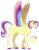 Size: 965x1250 | Tagged: safe, artist:bijutsuyoukai, derpibooru import, oc, oc only, pegasus, pony, colored hooves, colored wings, magical lesbian spawn, male, multicolored wings, offspring, parent:fluttershy, parent:rainbow dash, parents:flutterdash, reference sheet, simple background, solo, spread wings, stallion, transparent background, wings