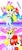 Size: 562x1280 | Tagged: safe, artist:liaaqila, derpibooru import, apple bloom, scootaloo, sweetie belle, pony, :p, adorabloom, comic, crossover, cute, cutealoo, cutie mark crusaders, diasweetes, photo booth, silly, silly pony, star butterfly, star vs the forces of evil, tongue out, traditional art