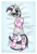 Size: 1579x2335 | Tagged: safe, artist:ozaya, derpibooru import, oc, oc only, oc:zebra north, zebra, :3, bed, clothes, cute, featureless crotch, head tilt, heart eyes, looking at you, lying down, male, ocbetes, on back, smiling, socks, solo, stallion, striped socks, wingding eyes, zebra oc