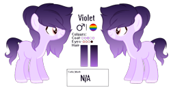 Size: 1892x1000 | Tagged: safe, artist:venomns, derpibooru import, oc, oc only, oc:violet, earth pony, pony, implied gay, male, reference sheet, simple background, solo, stallion, transparent background