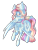 Size: 768x1024 | Tagged: safe, artist:akiiichaos, derpibooru import, oc, pegasus, pony, blushing, female, mare, simple background, solo, transparent background, wing hands