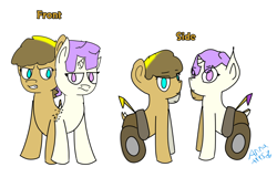 Size: 1280x868 | Tagged: safe, artist:not-a-changeling-productions, derpibooru import, oc, pony, unicorn, multiple heads, two heads