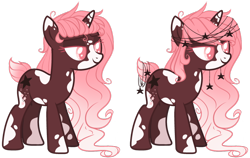 Size: 1024x647 | Tagged: safe, artist:jadeyhooves, derpibooru import, oc, oc:astral wish, pony, unicorn, base used, female, mare, short tail, simple background, solo, transparent background