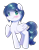 Size: 1989x2555 | Tagged: safe, artist:patchnpaw, derpibooru import, oc, oc only, oc:graceful motion, pegasus, pony, blushing, cute, raised hoof, simple background, smiling, transparent background