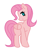 Size: 310x397 | Tagged: safe, artist:cindydreamlight, derpibooru import, oc, pegasus, pony, female, filly, magical lesbian spawn, offspring, parent:fluttershy, parent:pinkie pie, parents:flutterpie, simple background, solo, white background